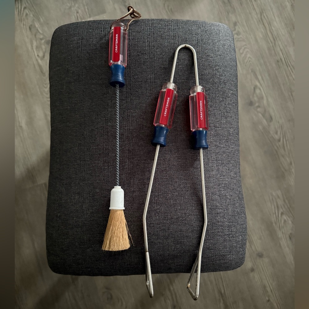 Craftsman Red and Blue Grill Tool Set